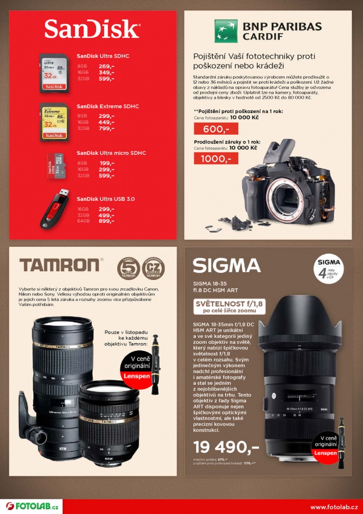 leták Fotolab Akční leták od 7.11.2014 strana 1 leták Fotolab Akční leták od 7.11.2014 strana 1