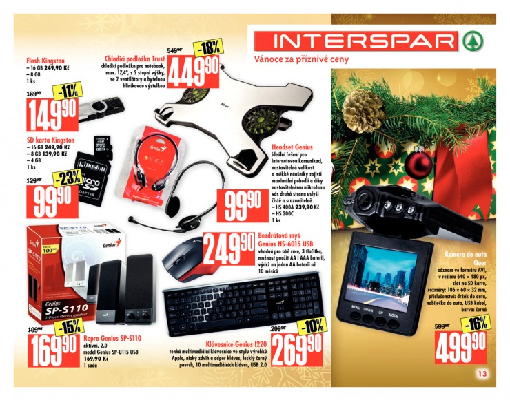 leták Interspar Vánoce od 12.11.2014 strana 1 leták Interspar Vánoce od 12.11.2014 strana 1