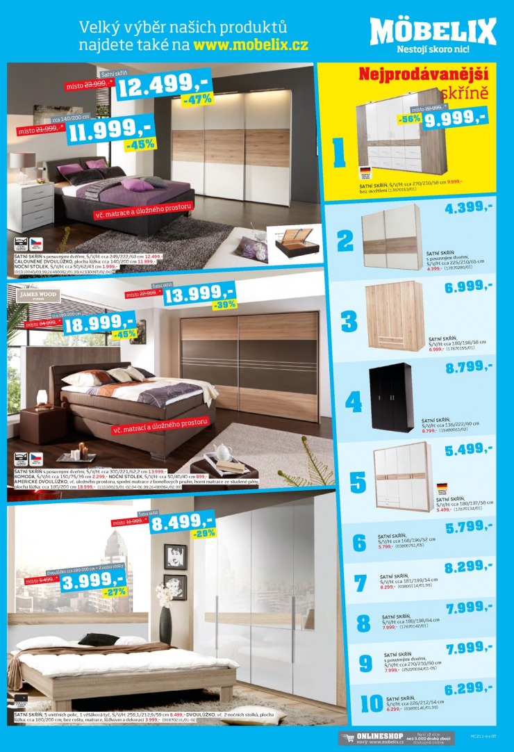 leták Mobelix Aktuální prospekt od 17.11.2014 strana 1 leták Mobelix Aktuální prospekt od 17.11.2014 strana 1