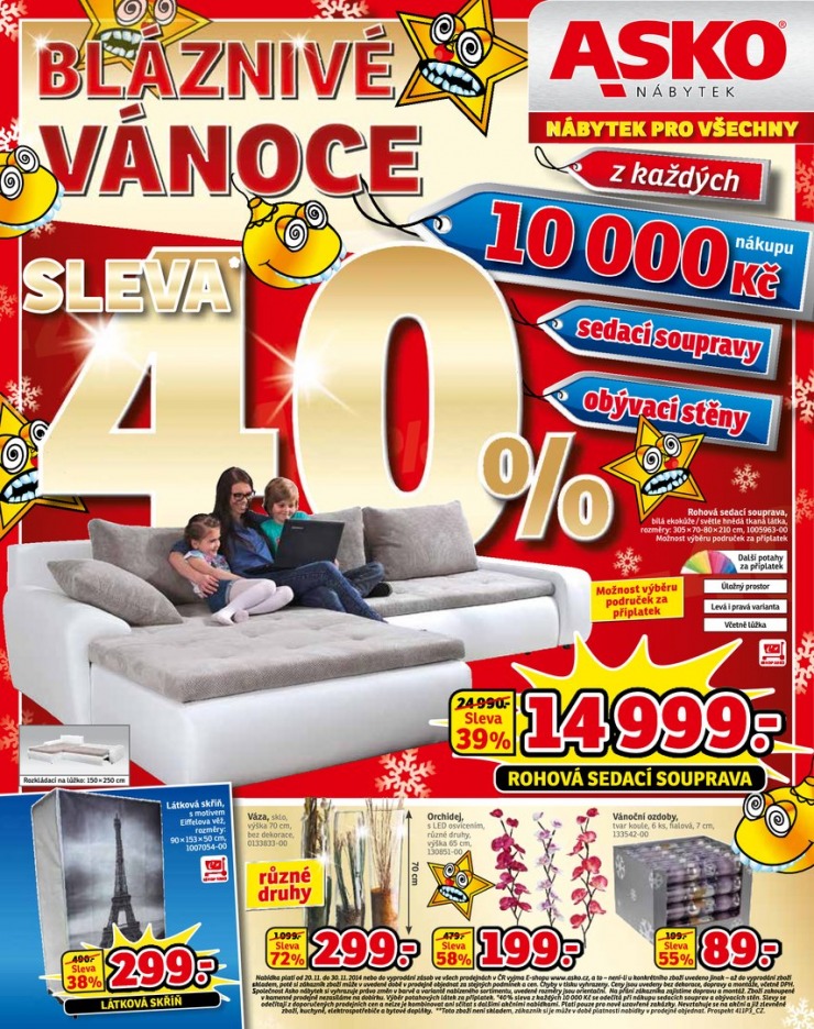 leták Asko nábytek katalog od 20.11.2014 strana 1 leták Asko nábytek katalog od 20.11.2014 strana 1