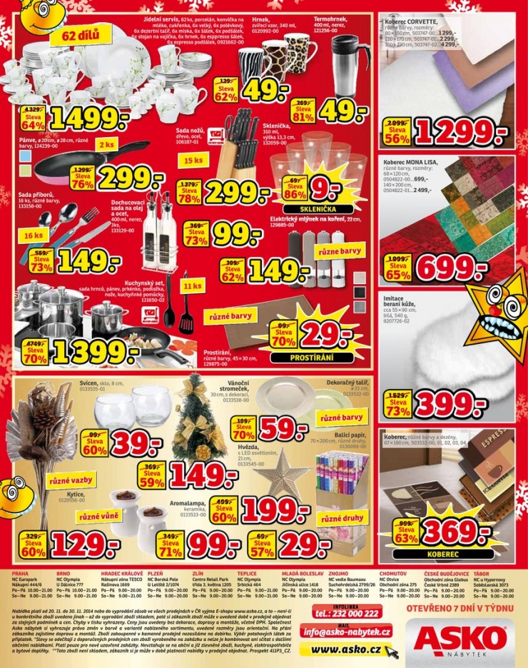 leták Asko nábytek katalog od 20.11.2014 strana 1 leták Asko nábytek katalog od 20.11.2014 strana 1