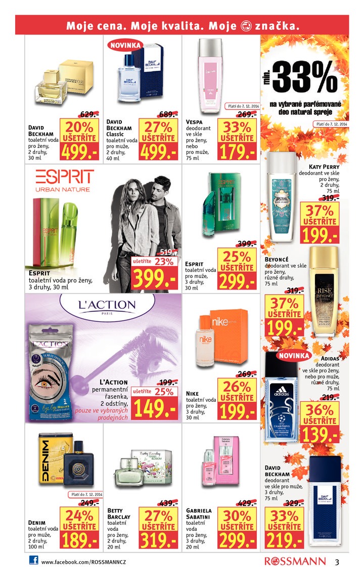leták Rossmann Leták od 24.11.2014 strana 1 leták Rossmann Leták od 24.11.2014 strana 1