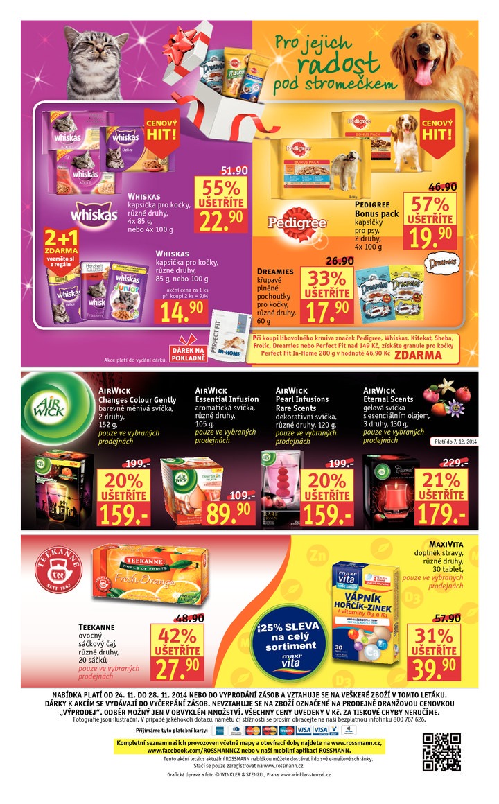 leták Rossmann Leták od 24.11.2014 strana 1 leták Rossmann Leták od 24.11.2014 strana 1