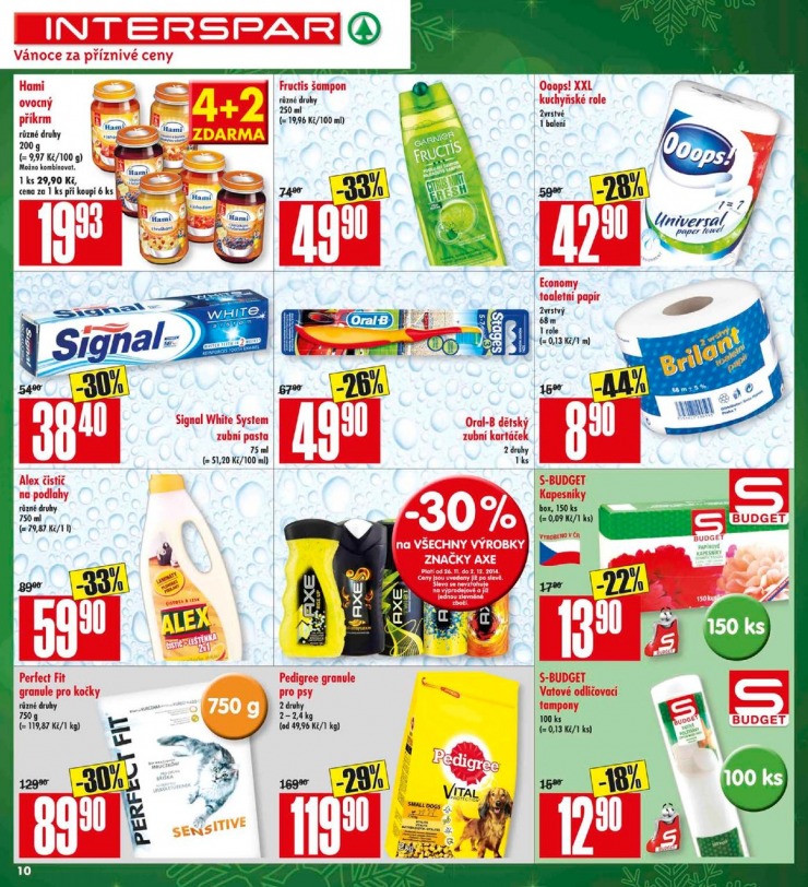 leták Interspar Akční nabídka od 26.11.2014 strana 1 leták Interspar Akční nabídka od 26.11.2014 strana 1