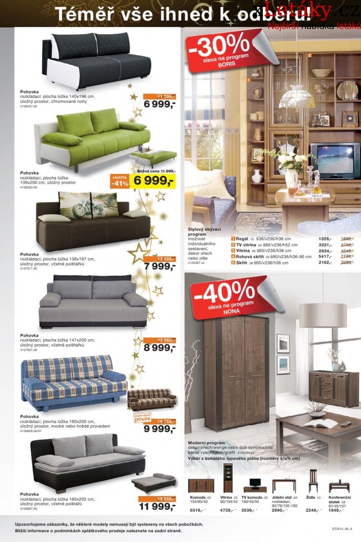 leták Sconto nábytok leták strana 1 leták Sconto nábytok leták strana 1