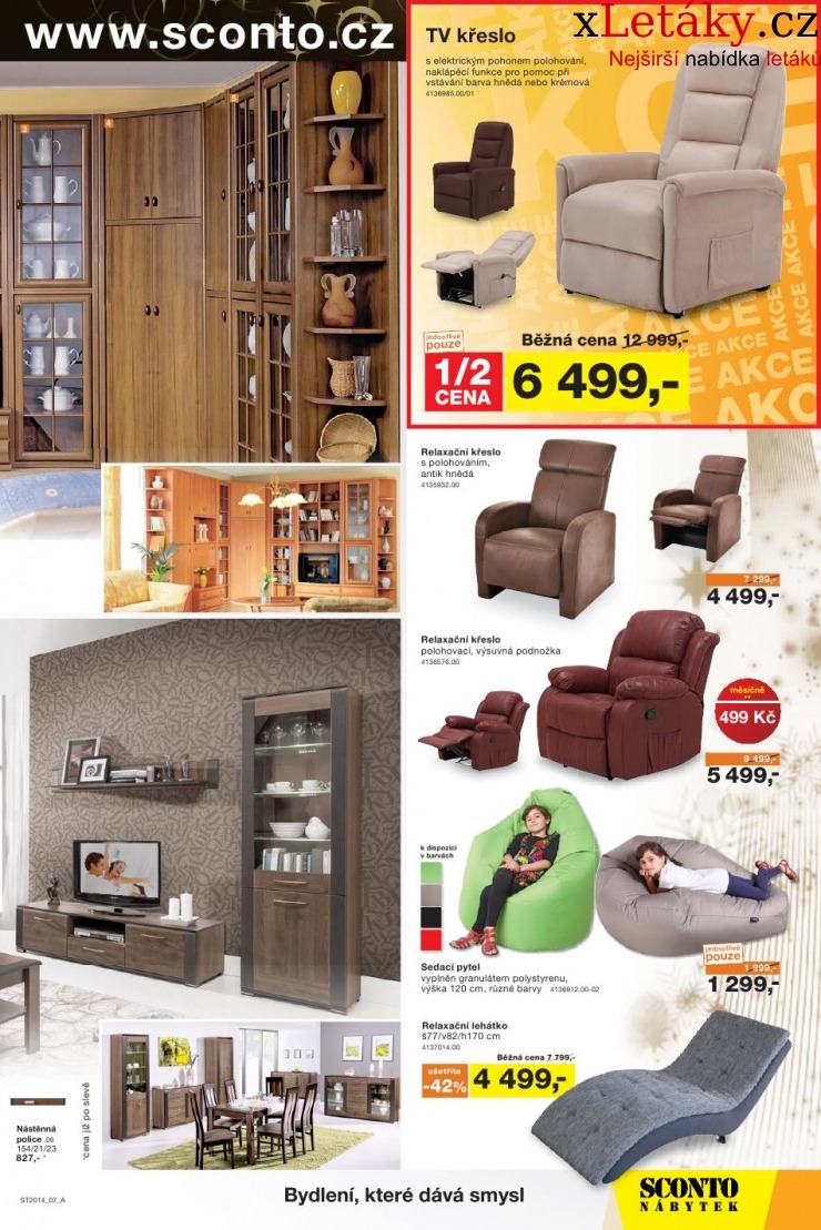 leták Sconto nábytok leták strana 1 leták Sconto nábytok leták strana 1
