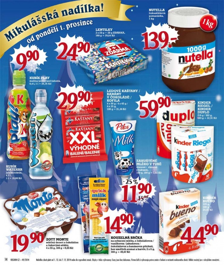 leták Lidl Akční nabídka od 1.11.2014 strana 1 leták Lidl Akční nabídka od 1.11.2014 strana 1
