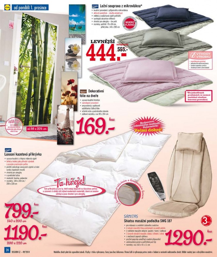 leták Lidl Akční nabídka od 1.11.2014 strana 1 leták Lidl Akční nabídka od 1.11.2014 strana 1