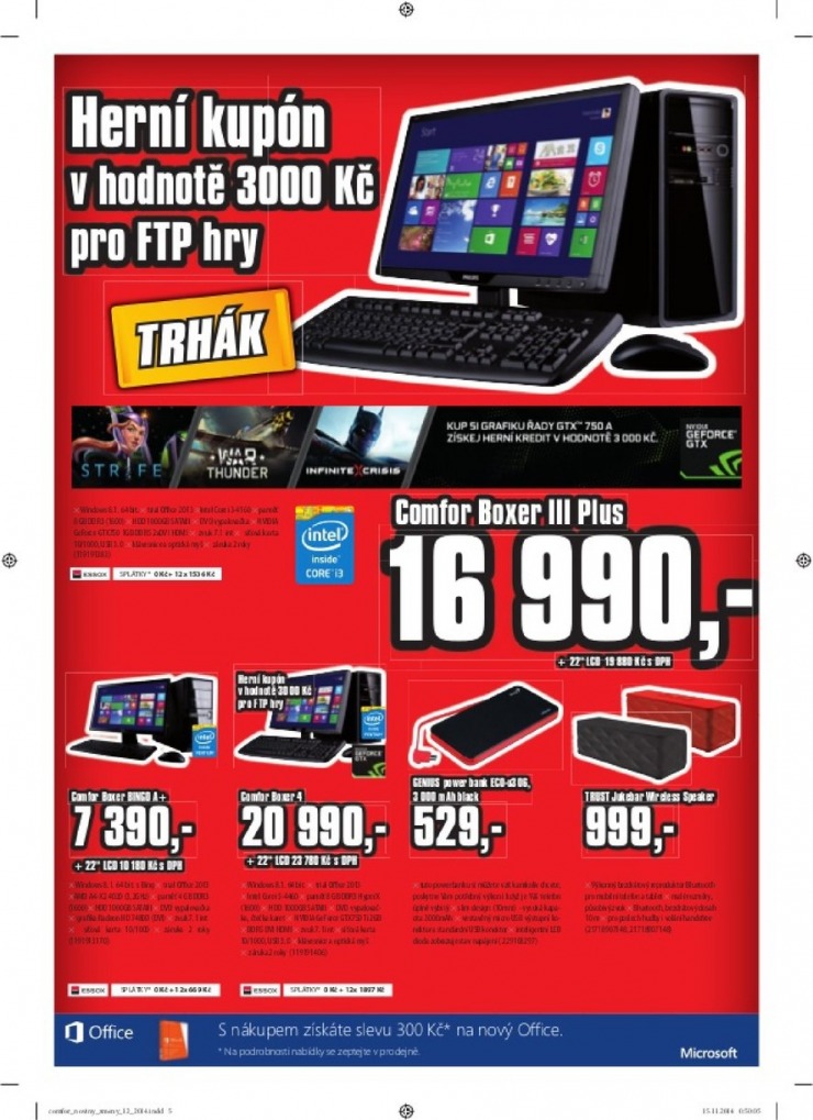 leták Comfor katalog od 22.11.2014 strana 1 leták Comfor katalog od 22.11.2014 strana 1