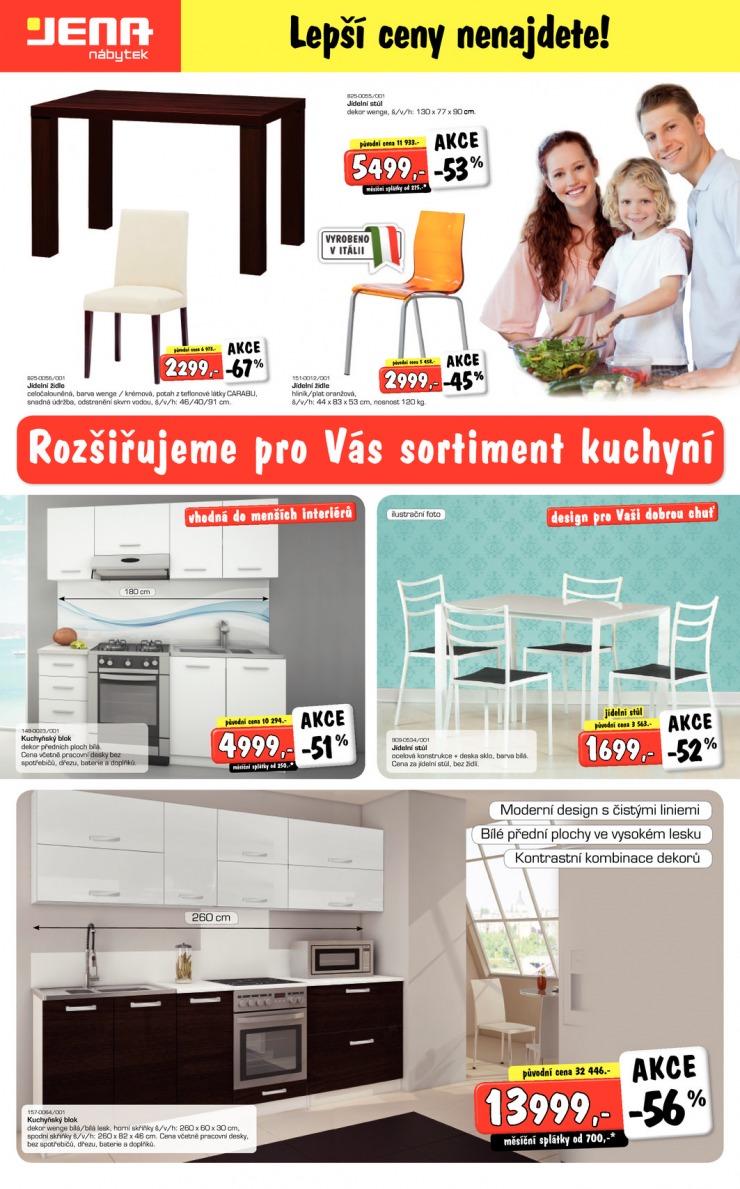 leták Jena nábytek Aktuální leták od 10.12.2014 strana 1 leták Jena nábytek Aktuální leták od 10.12.2014 strana 1
