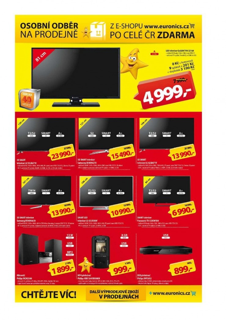 leták Euronics Aktuální leták od 29.12.2014 strana 1 leták Euronics Aktuální leták od 29.12.2014 strana 1