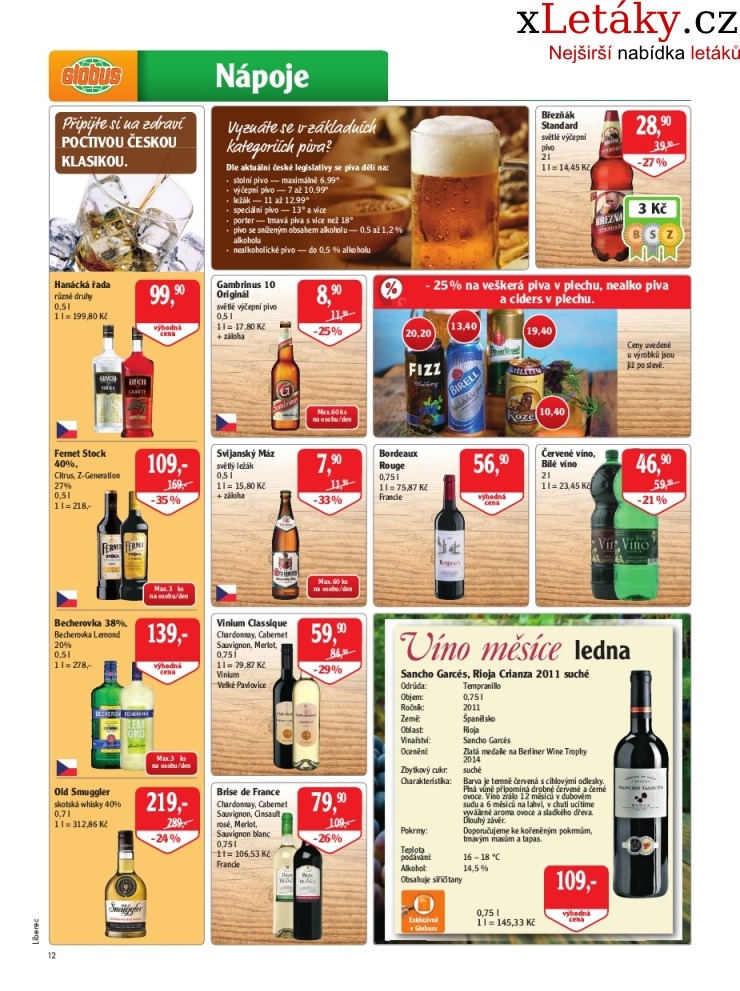 leták Globus - Liberec leták strana 1 leták Globus - Liberec leták strana 1