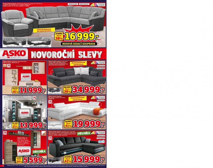 leták Asko nábytek katalog od 8. 1. 2015 strana 1 leták Asko nábytek katalog od 8. 1. 2015 strana 1