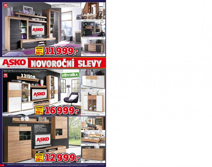 leták Asko nábytek katalog od 8. 1. 2015 strana 1 leták Asko nábytek katalog od 8. 1. 2015 strana 1