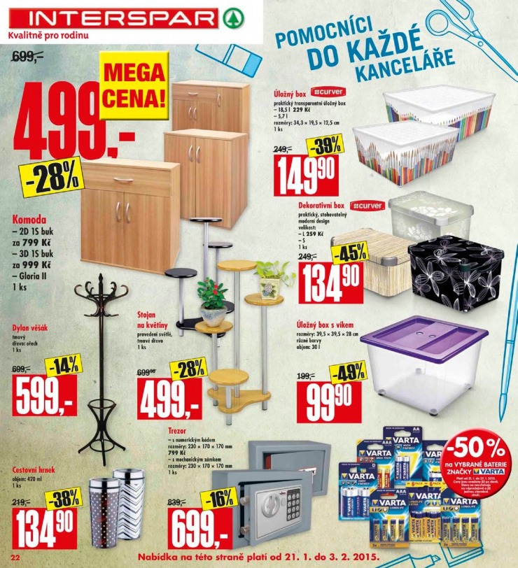 leták Interspar Akční nabídka od 21.1.2015 strana 1 leták Interspar Akční nabídka od 21.1.2015 strana 1