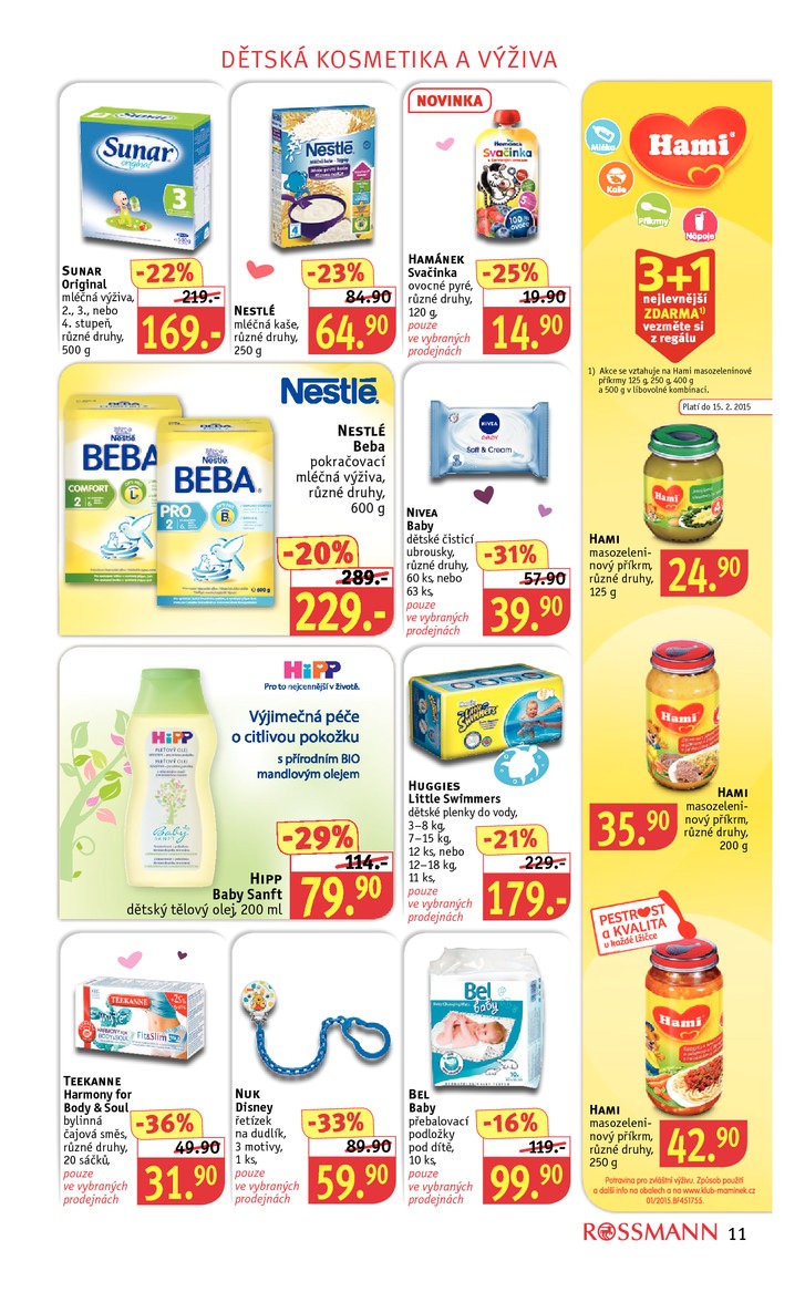 leták Rossmann Leták od 2.2.2015 strana 1 leták Rossmann Leták od 2.2.2015 strana 1