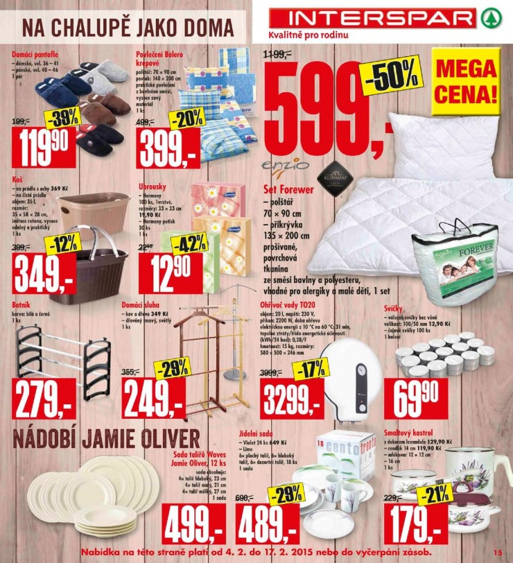 leták Intersport Aktuální leták od 4.2.2015 strana 1 leták Intersport Aktuální leták od 4.2.2015 strana 1