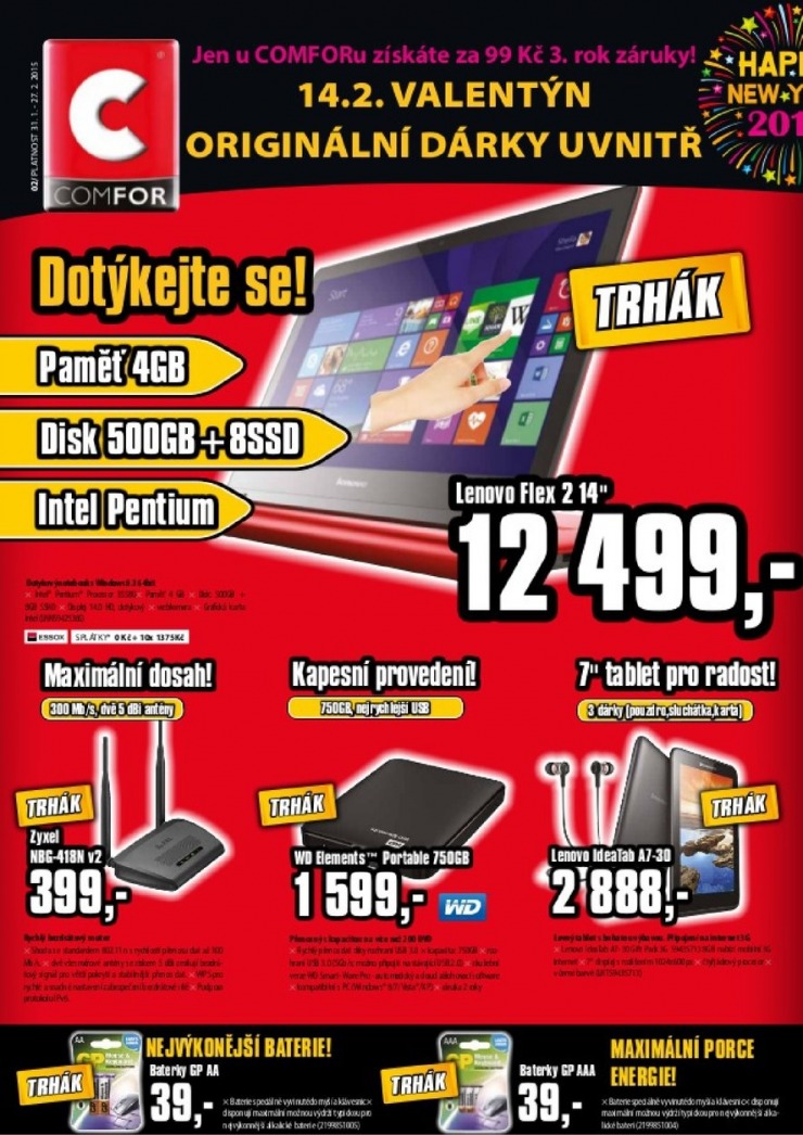 leták Comfor katalog od 31.1.2015 strana 1 leták Comfor katalog od 31.1.2015 strana 1