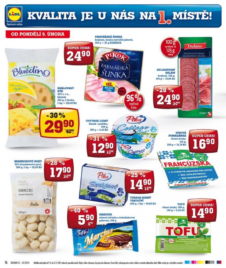 leták Lidl Akční nabídka od 9.2.2015 strana 1 leták Lidl Akční nabídka od 9.2.2015 strana 1