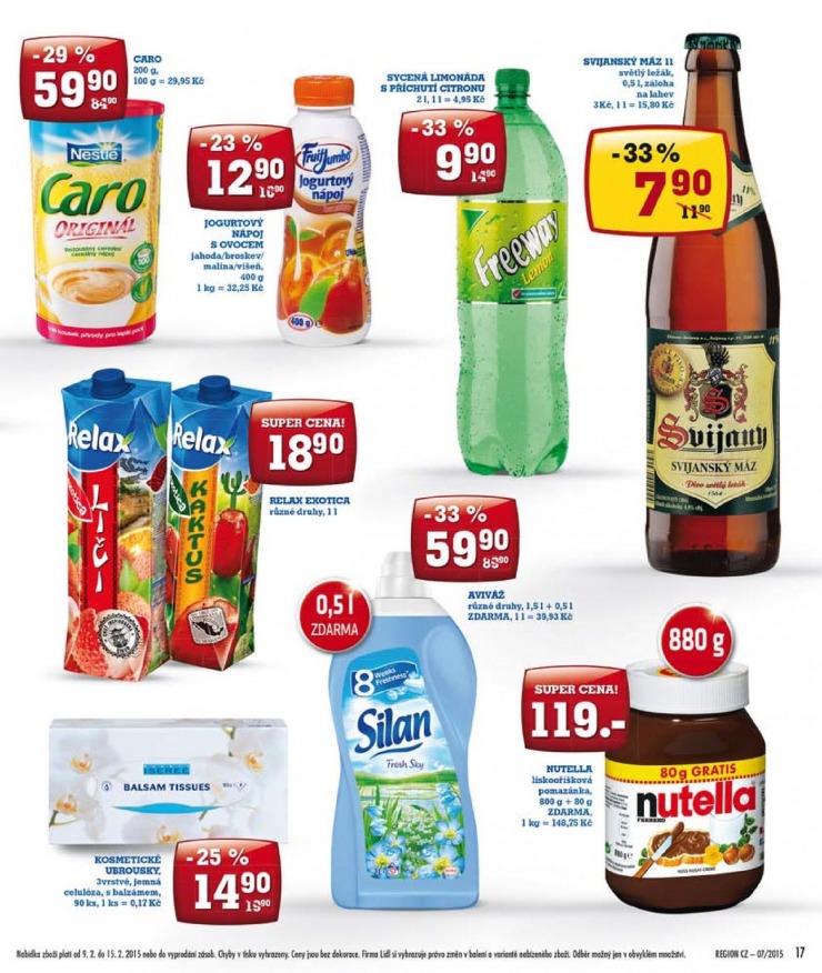 leták Lidl Akční nabídka od 9.2.2015 strana 1 leták Lidl Akční nabídka od 9.2.2015 strana 1