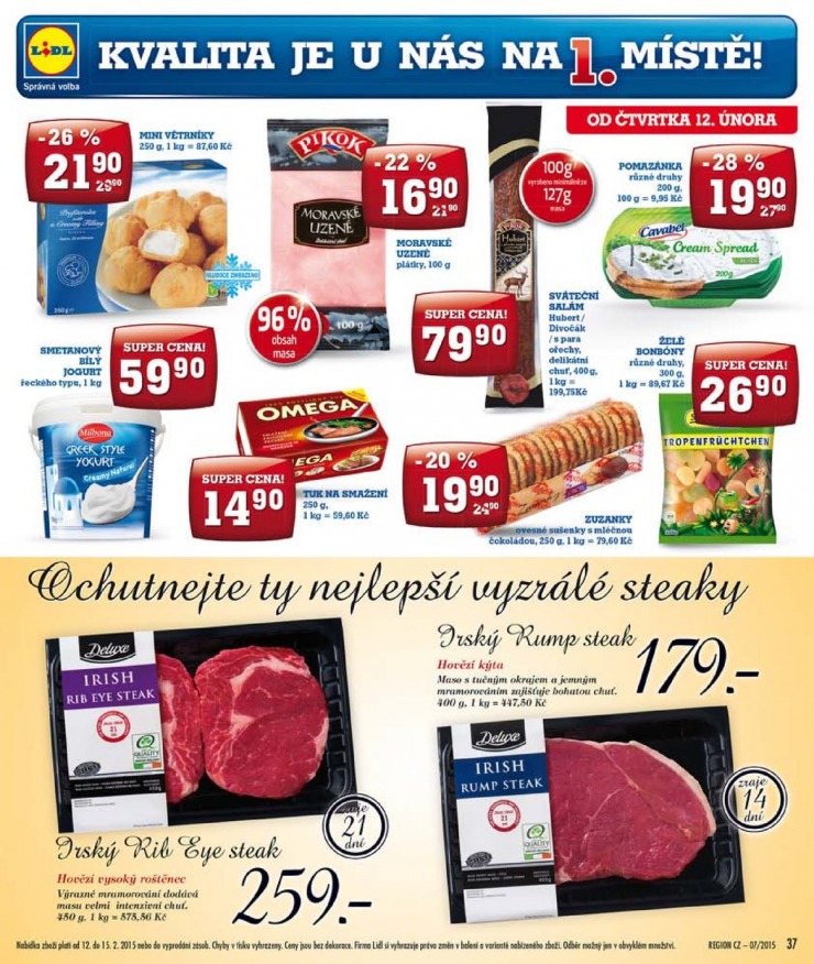 leták Lidl Akční nabídka od 9.2.2015 strana 1 leták Lidl Akční nabídka od 9.2.2015 strana 1
