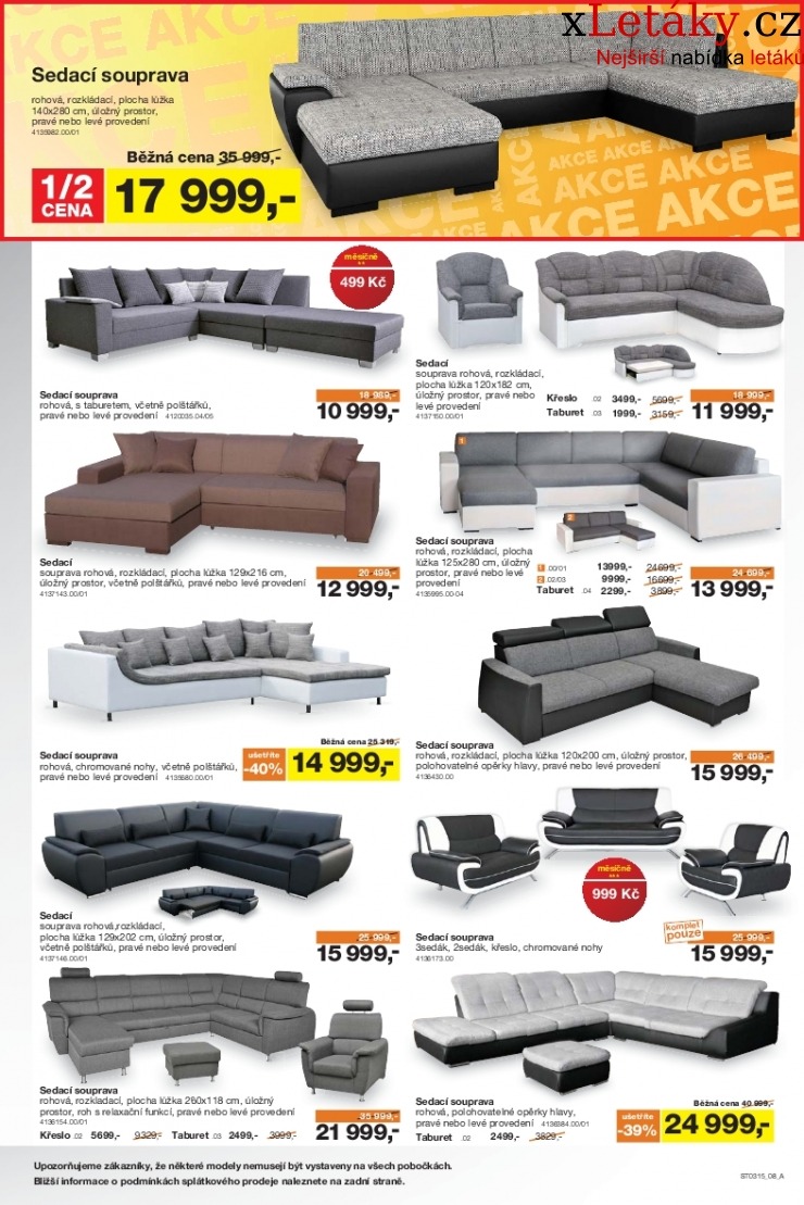 leták Sconto nábytek leták strana 1 leták Sconto nábytek leták strana 1
