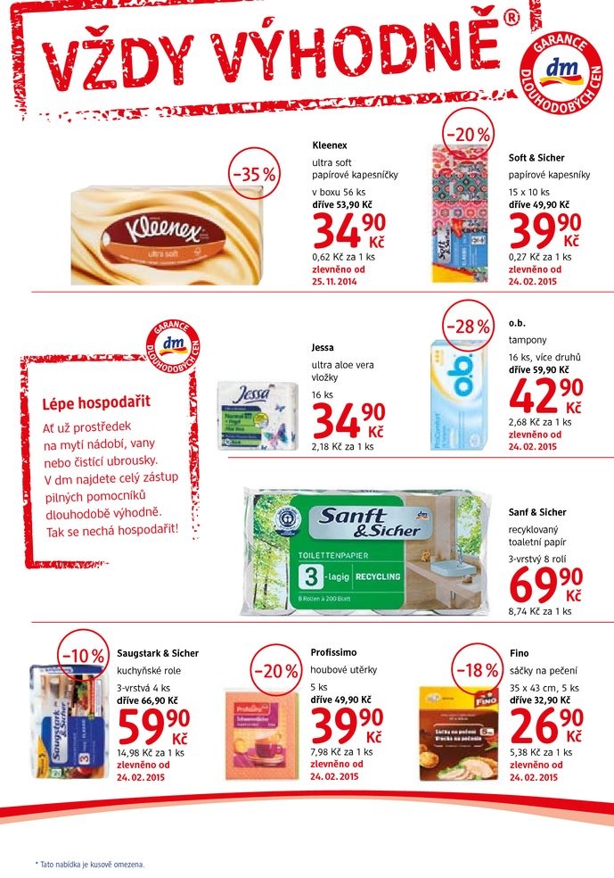 leták DM drogerie Journal 2 od 1.3.2015 strana 1 leták DM drogerie Journal 2 od 1.3.2015 strana 1