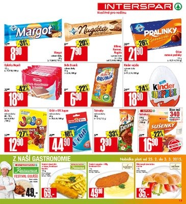 leták Interspar Akční nabídka od 25.2.2015 strana 1 leták Interspar Akční nabídka od 25.2.2015 strana 1