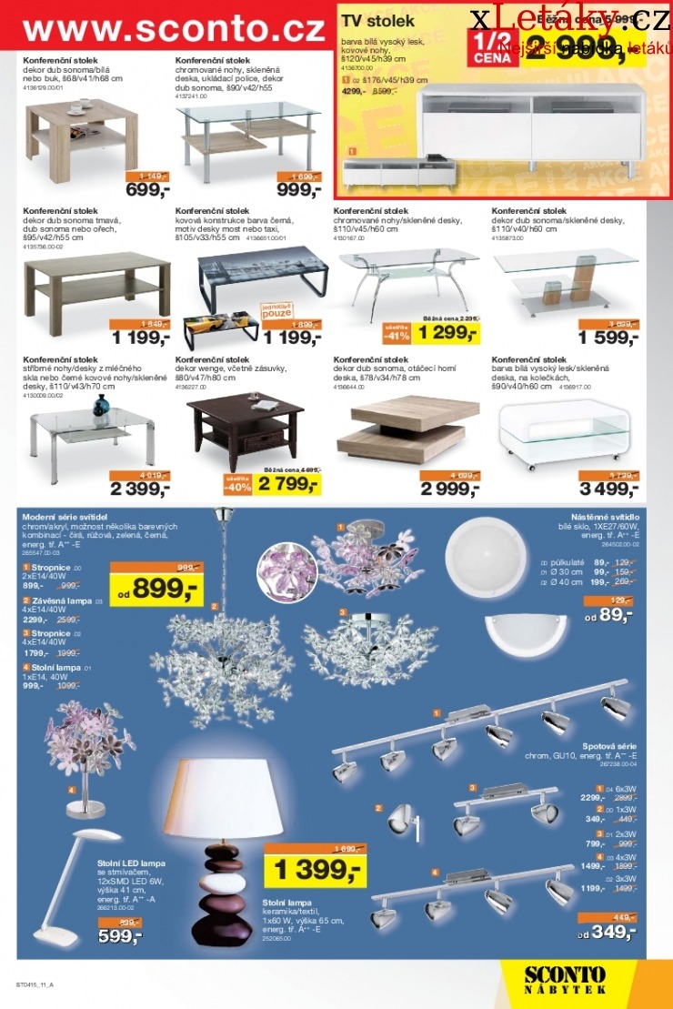 leták Sconto nábytek leták strana 1 leták Sconto nábytek leták strana 1