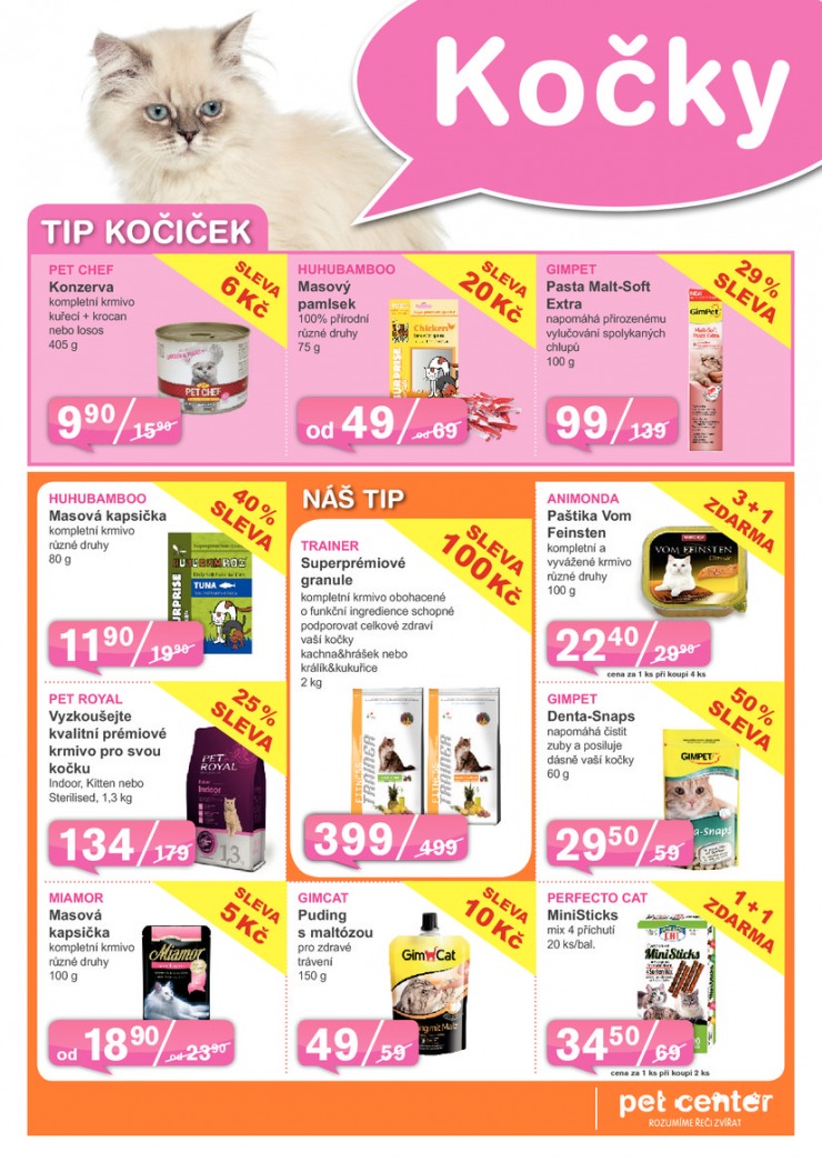 leták Pet Center Akční leták od 1.3.2015 strana 1 leták Pet Center Akční leták od 1.3.2015 strana 1