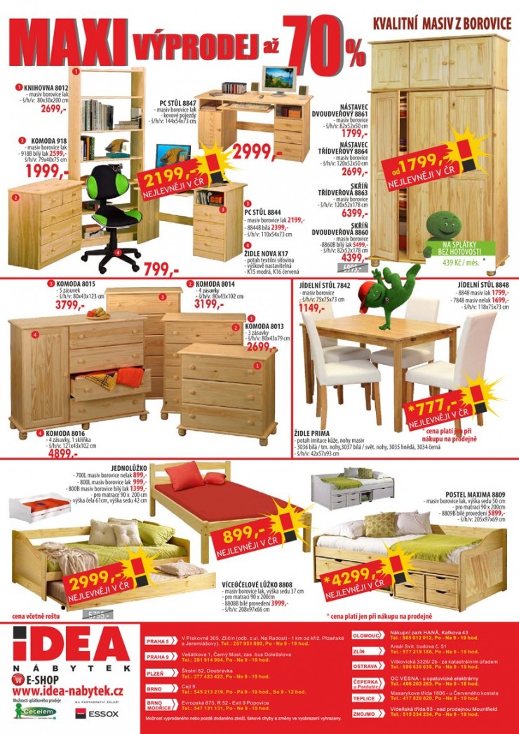 letk Idea nbytek Akn letk od 1.3.2015 strana 1