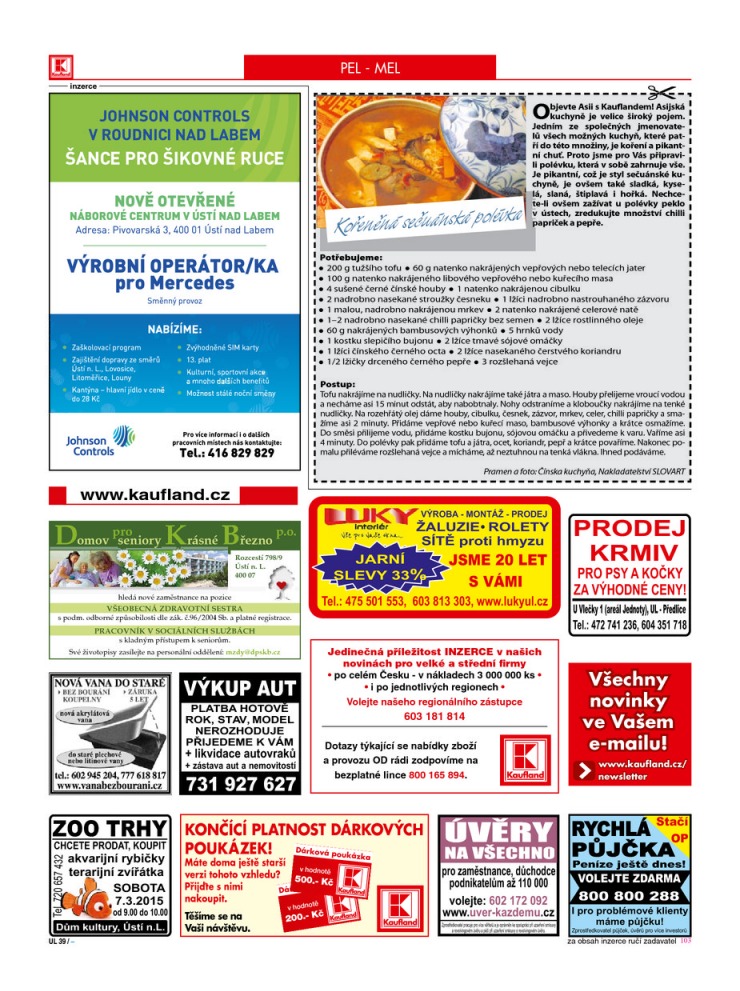 leták Kaufland Aktuální nabídka od 5.3.2015 strana 1 leták Kaufland Aktuální nabídka od 5.3.2015 strana 1