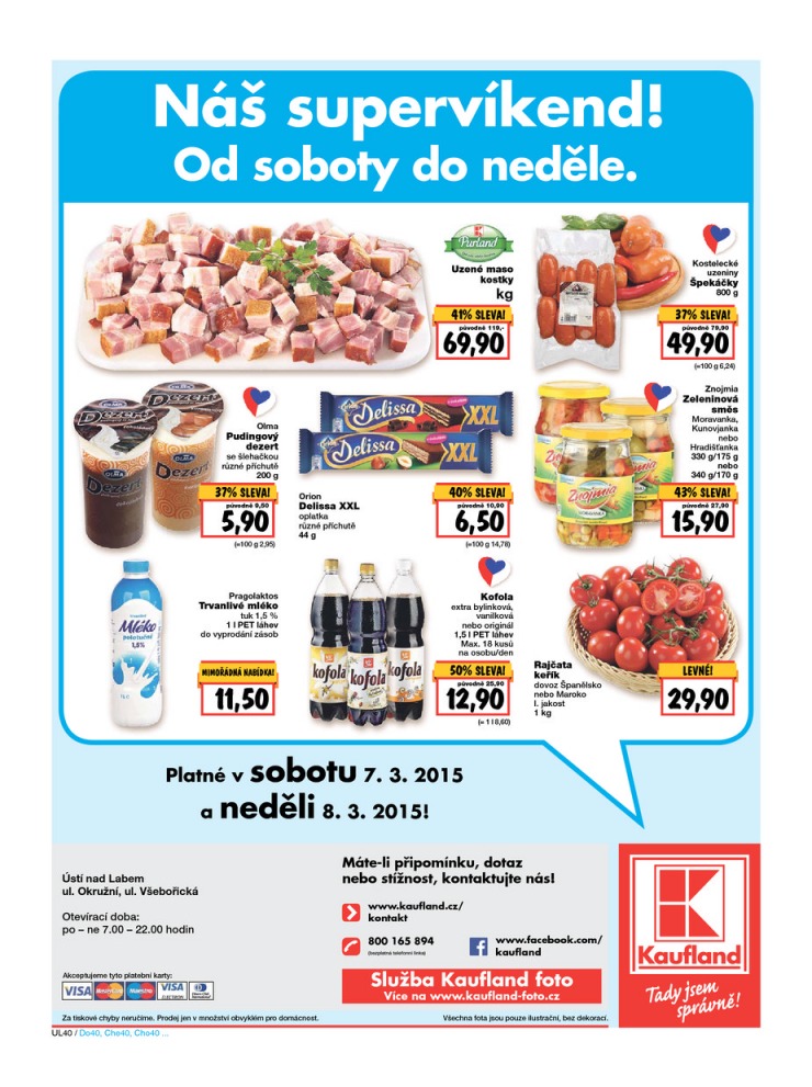 leták Kaufland Aktuální nabídka od 5.3.2015 strana 1 leták Kaufland Aktuální nabídka od 5.3.2015 strana 1