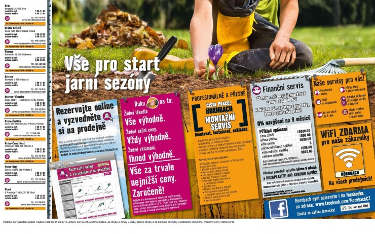 leták Hornbach Aktuální leták od 4.3.2015 strana 1 leták Hornbach Aktuální leták od 4.3.2015 strana 1