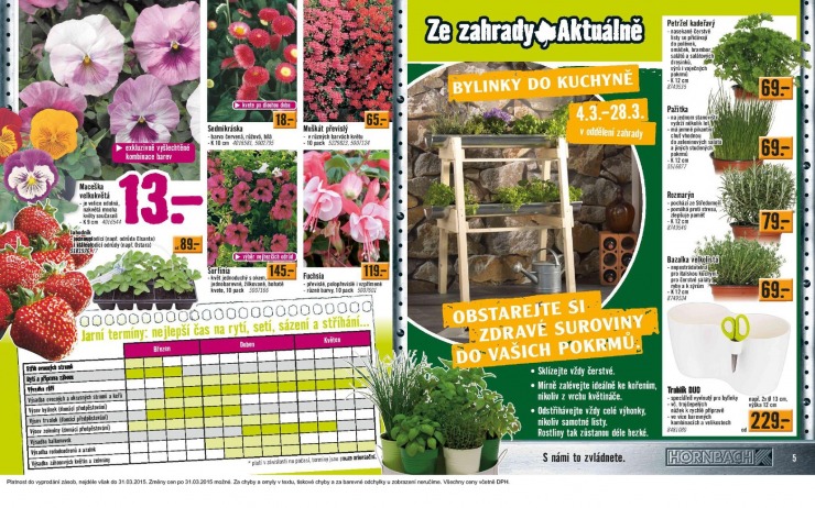 leták Hornbach Aktuální leták od 4.3.2015 strana 1 leták Hornbach Aktuální leták od 4.3.2015 strana 1