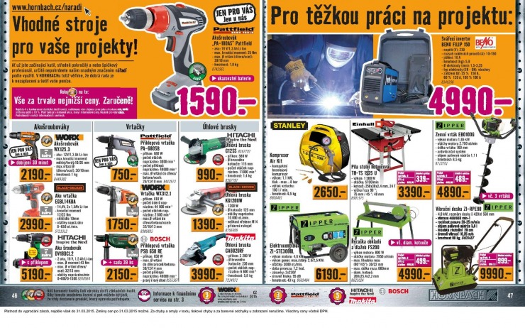leták Hornbach Aktuální leták od 4.3.2015 strana 1 leták Hornbach Aktuální leták od 4.3.2015 strana 1