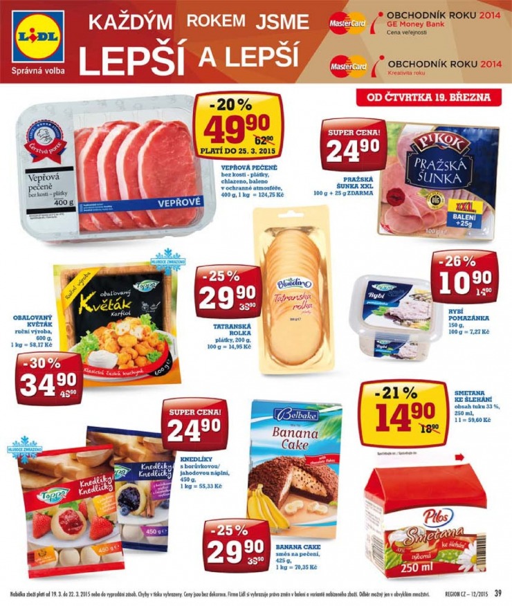 leták Lidl Akční nabídka od 16.3.2015 strana 1 leták Lidl Akční nabídka od 16.3.2015 strana 1