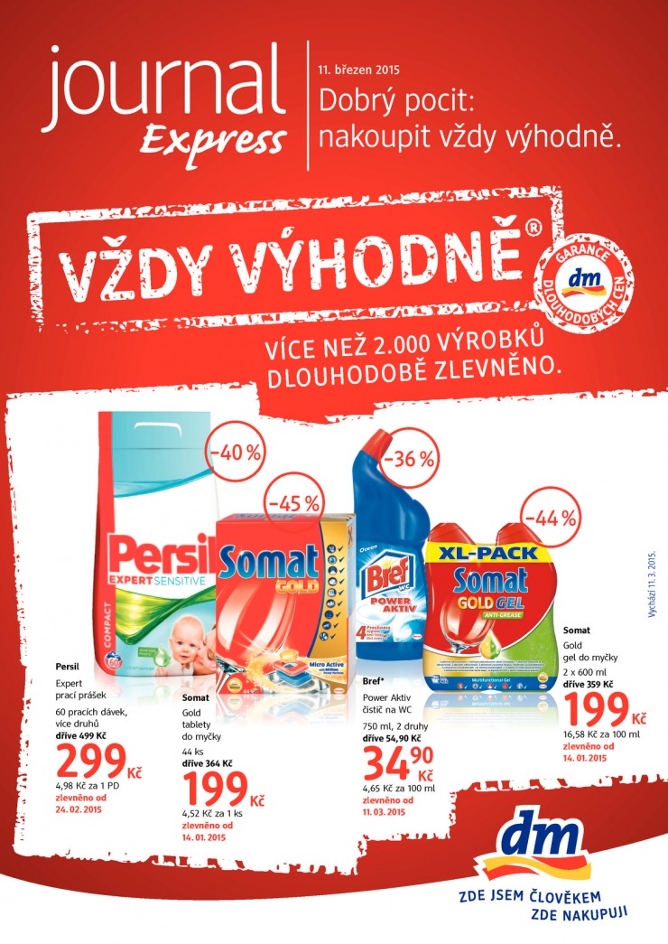 leták DM drogerie Journal od 11.3.2015 strana 1 leták DM drogerie Journal od 11.3.2015 strana 1