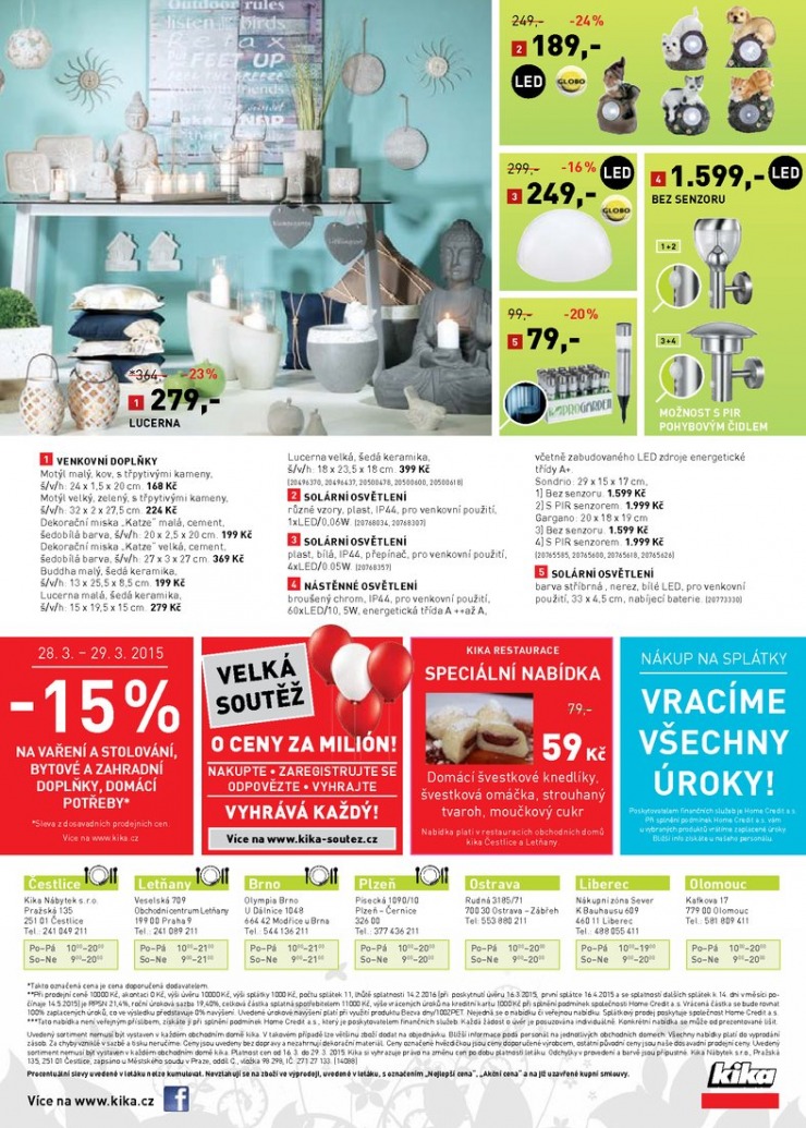 leták Kika Aktuální leták od 16.3.2015 strana 1 leták Kika Aktuální leták od 16.3.2015 strana 1