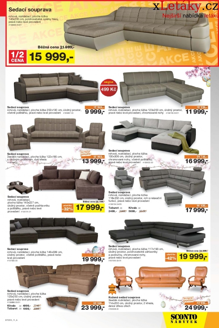 leták Sconto nábytek leták strana 1 leták Sconto nábytek leták strana 1