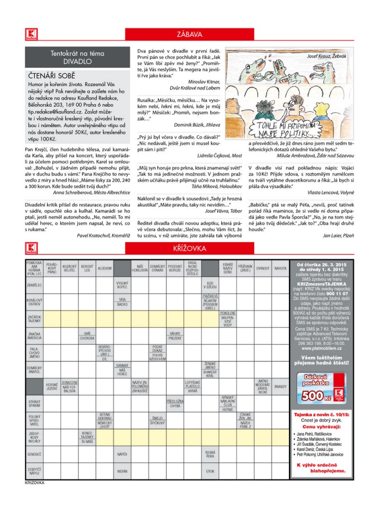 leták Kaufland Aktuální nabídka od 26.3.2015 strana 1 leták Kaufland Aktuální nabídka od 26.3.2015 strana 1