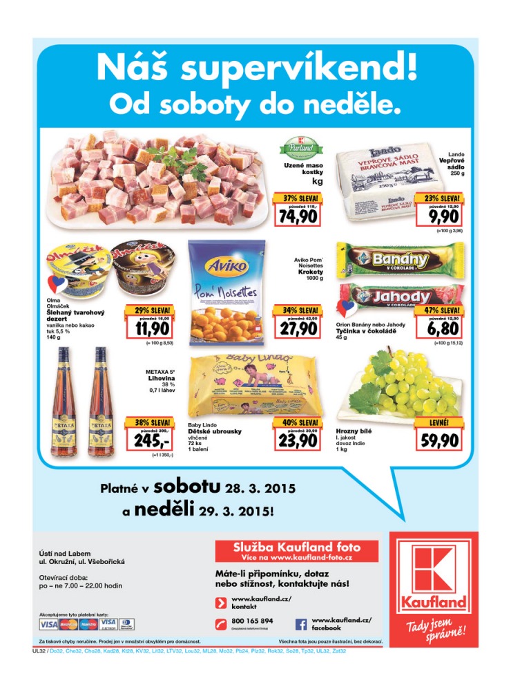 leták Kaufland Aktuální nabídka od 26.3.2015 strana 1 leták Kaufland Aktuální nabídka od 26.3.2015 strana 1
