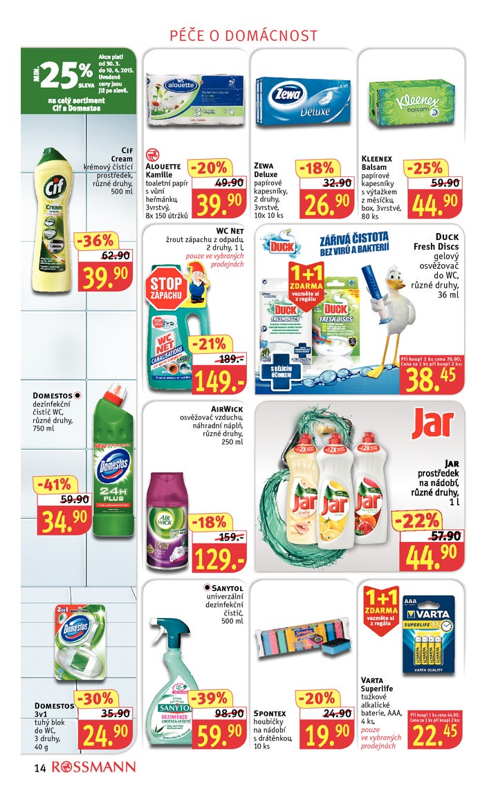 leták Rossmann Leták od 30.3.2015 strana 1 leták Rossmann Leták od 30.3.2015 strana 1