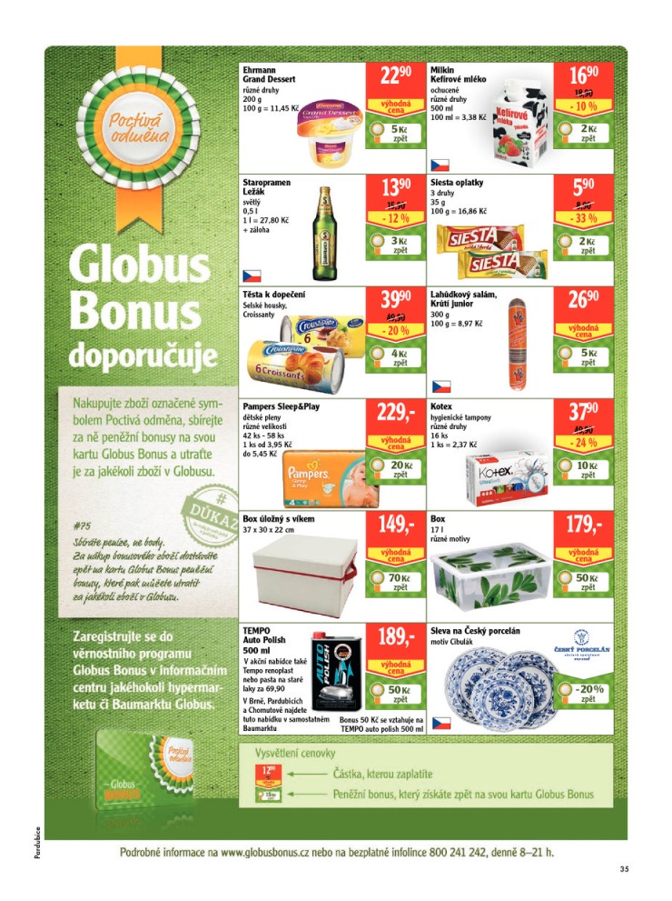 leták Globus Naše noviny od 2.4.2015 strana 1 leták Globus Naše noviny od 2.4.2015 strana 1