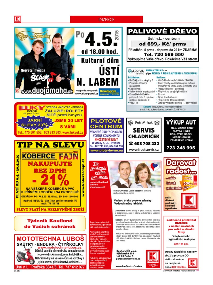 leták Kaufland Aktuální nabídka od 9.4.2015 strana 1 leták Kaufland Aktuální nabídka od 9.4.2015 strana 1