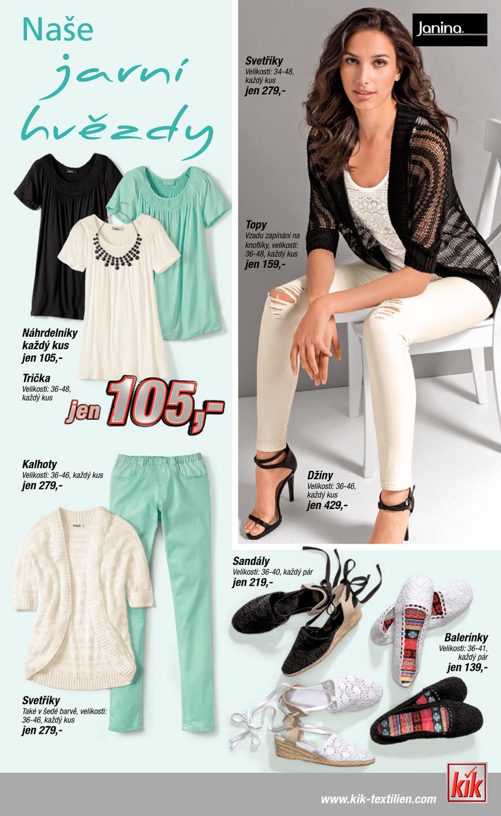 leták Kik textil Prospekt od 8.4.2015 strana 1 leták Kik textil Prospekt od 8.4.2015 strana 1