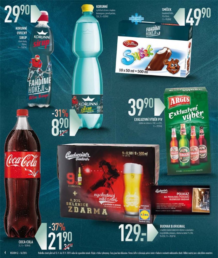 leták Lidl Akční nabídka od 13.4.2015 strana 1 leták Lidl Akční nabídka od 13.4.2015 strana 1