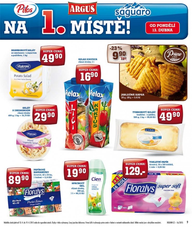 leták Lidl Akční nabídka od 13.4.2015 strana 1 leták Lidl Akční nabídka od 13.4.2015 strana 1