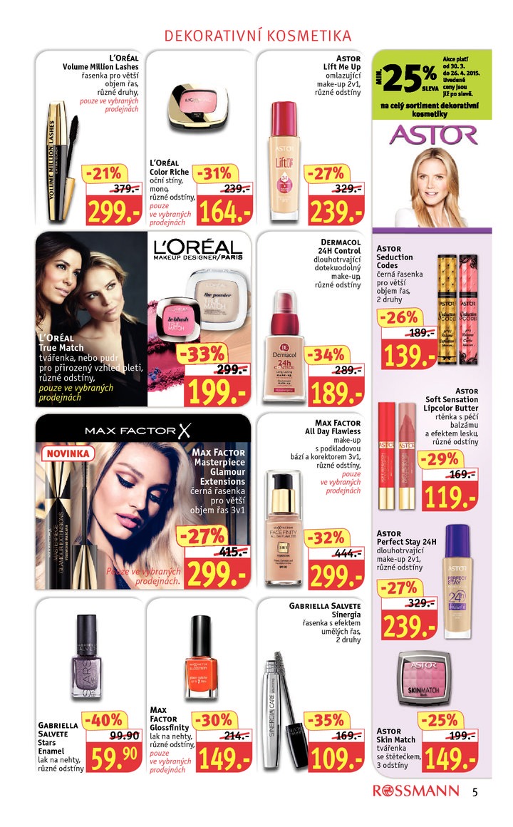 leták Rossmann Leták od 13.4.2015 strana 1 leták Rossmann Leták od 13.4.2015 strana 1