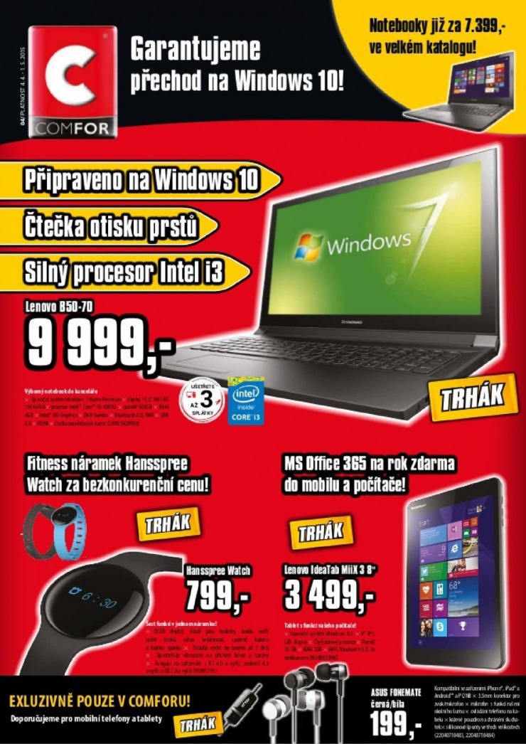 leták Comfor katalog od 4.4.2015 strana 1 leták Comfor katalog od 4.4.2015 strana 1